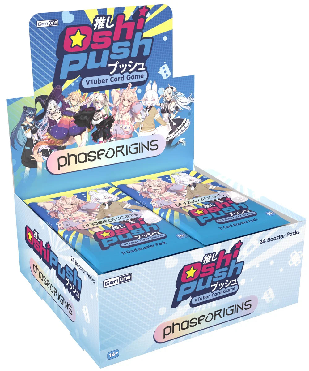 Oshi Push: VTuber Card Game Gen 1 Booster Box | L.A. Mood Comics and Games