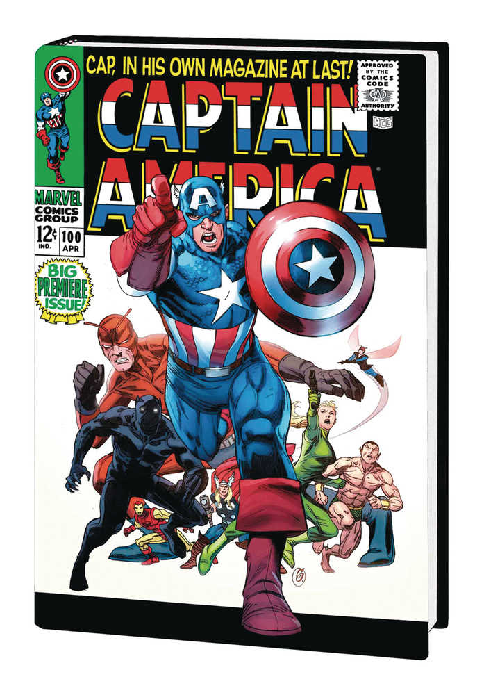 Captain America Omnibus Hardcover Volume 01 New Printing Variant | L.A. Mood Comics and Games