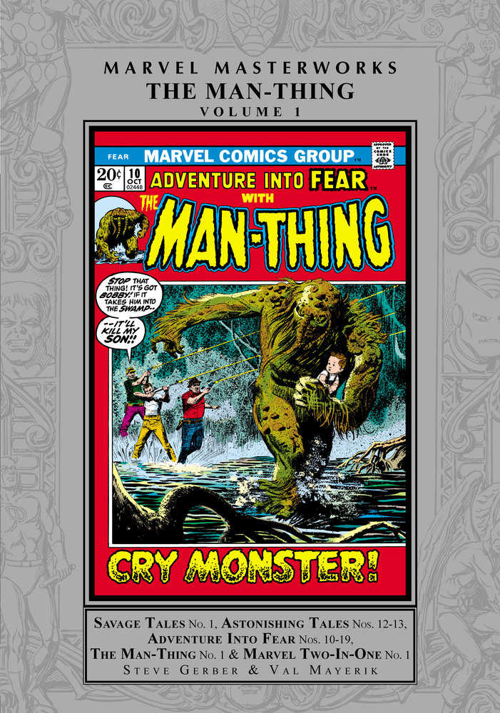 Marvel Masterworks Man-Thing Hardcover Volume 01 | L.A. Mood Comics and Games