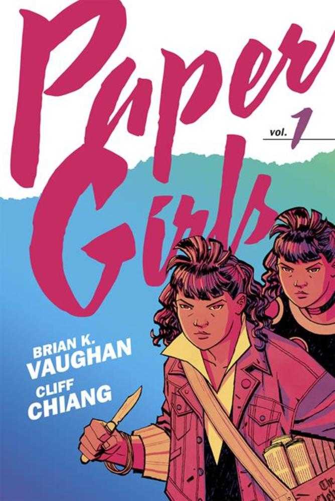 Paper Girls Backpack Edition TPB Volume 01 Cliff Chiang Cover | L.A. Mood Comics and Games