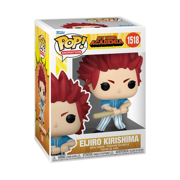 Pop Television My Hero Academia: Eijiro Kirishima (Baseball) | L.A. Mood Comics and Games