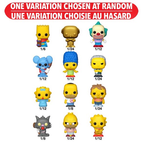 Funko Pop - Bitty Pop The Simpsons | L.A. Mood Comics and Games