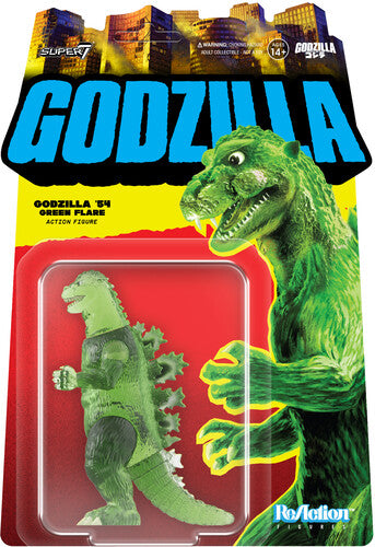Super 7 - Toho ReAction Godzilla '54 (Semi Clear Green) Figure | L.A. Mood Comics and Games