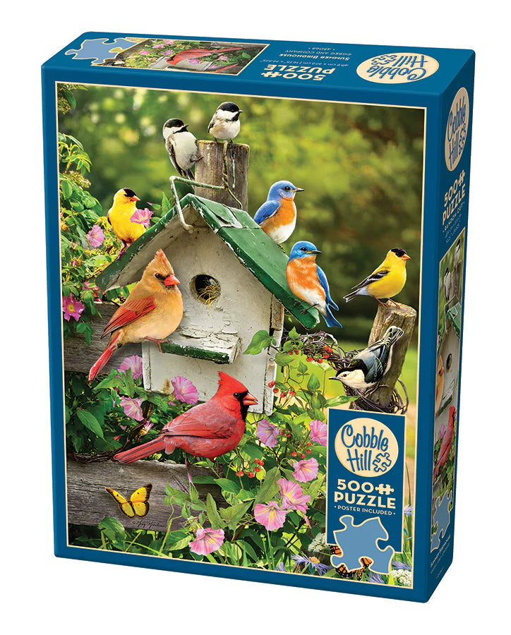 Puzzle 500pc Summer Birdhouse | L.A. Mood Comics and Games