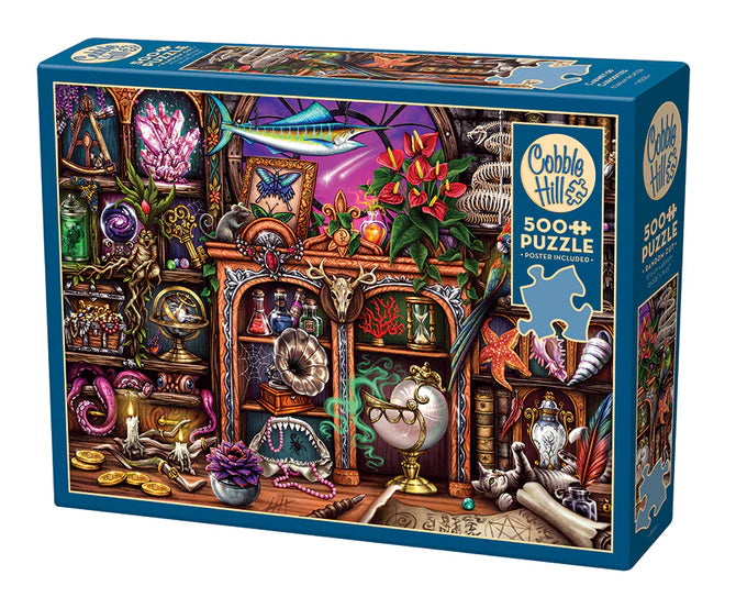 Puzzle 500pc Cabinet Of Curiosities | L.A. Mood Comics and Games
