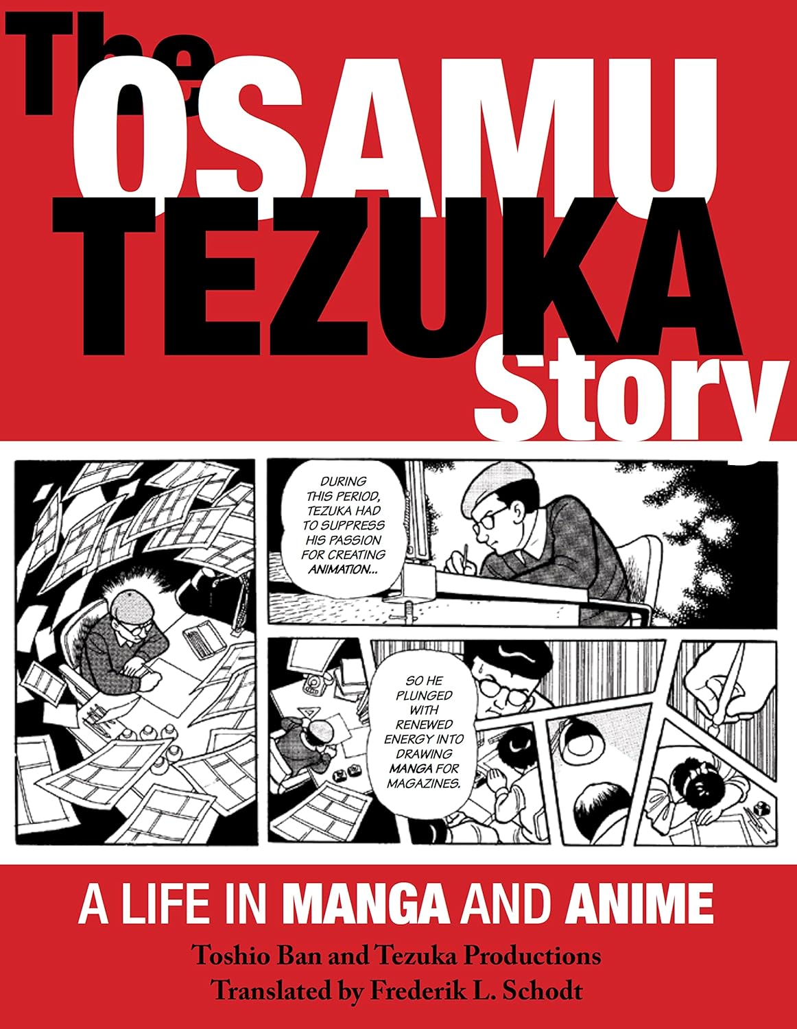 Osamu Tezuka Story Life In Manga & Anime Softcover New Printing | L.A. Mood Comics and Games