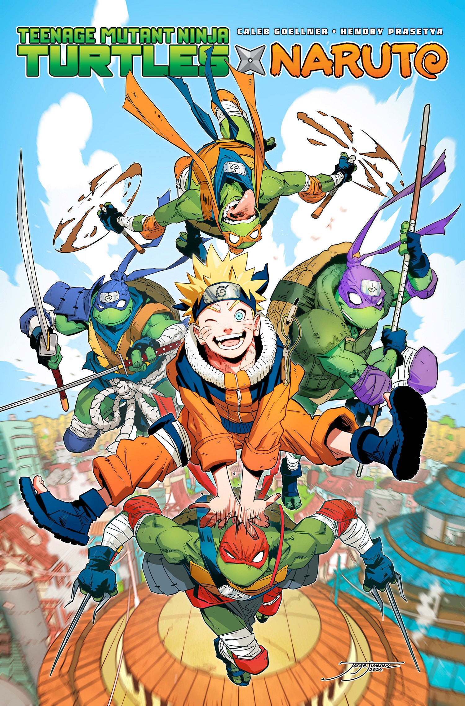 Teenage Mutant Ninja Turtles X Naruto | L.A. Mood Comics and Games