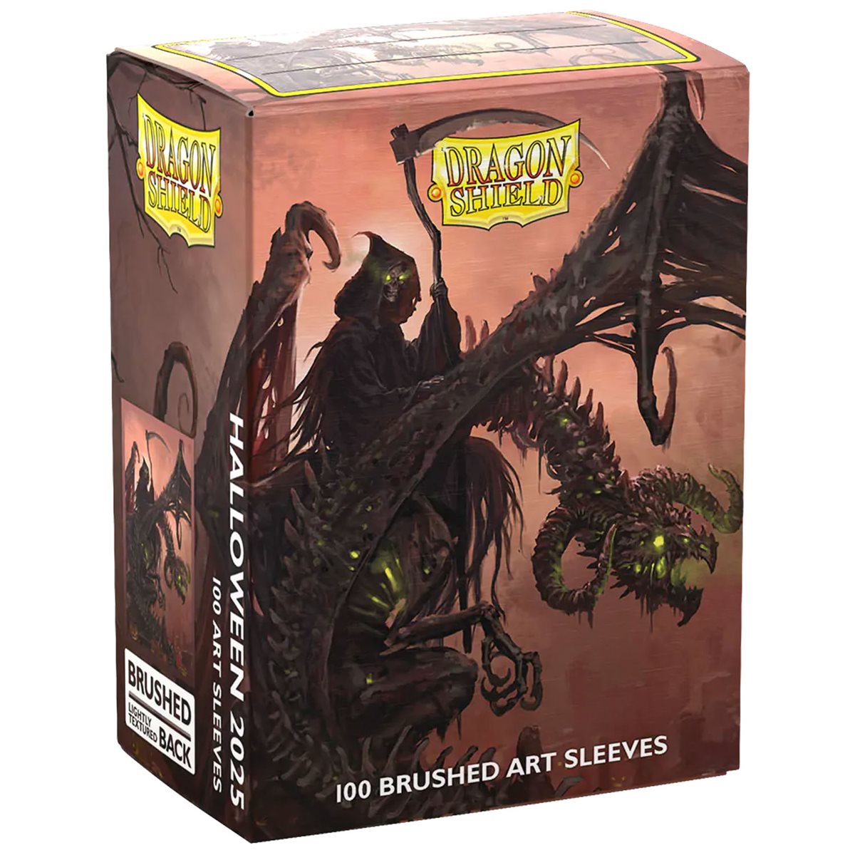 Sleeves: Dragon Shield: Limited Edition: Brushed Art: Halloween 2025 (100) | L.A. Mood Comics and Games