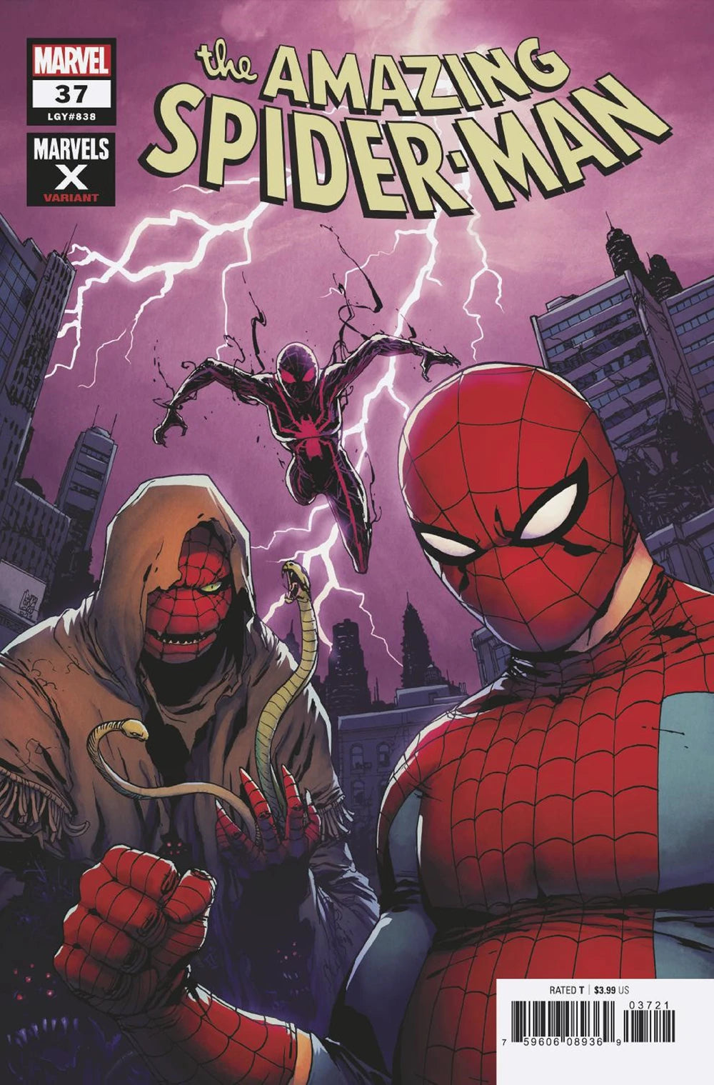 AMAZING SPIDER-MAN (VOL.5) #37 (838) Variant | L.A. Mood Comics and Games