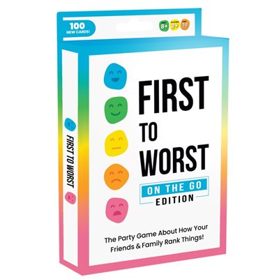 First to Worst: On The Go Edition | L.A. Mood Comics and Games
