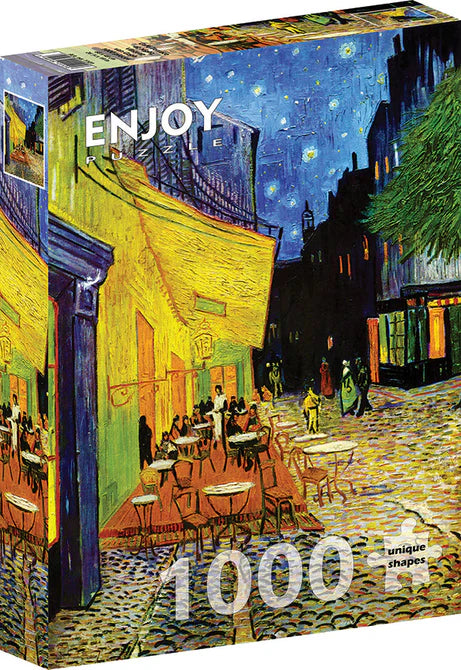 Puzzle 1000pc - Van Gogh: Cafe Terrace At Night | L.A. Mood Comics and Games