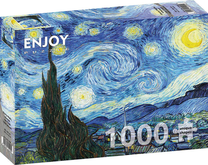 Puzzle 1000pc - Van Gogh: Starry Night | L.A. Mood Comics and Games