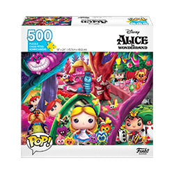 POP Puzzle 500pc Disney Alice In Wonderland | L.A. Mood Comics and Games