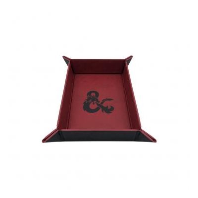 Dice Tray: Folding Dice Tray: Dungeons & Dragons: Black & Red | L.A. Mood Comics and Games