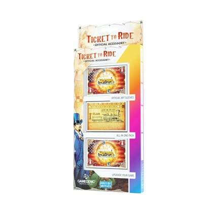 TICKET TO RIDE - ART SLEEVES | L.A. Mood Comics and Games