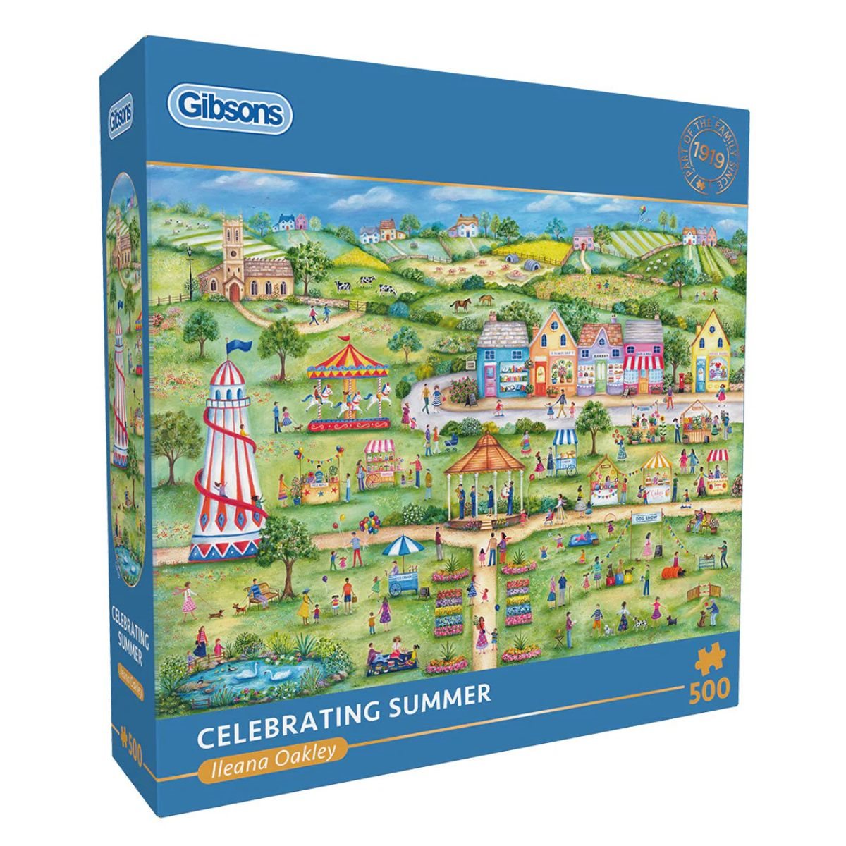 Puzzle - 500 pcs - Celebrating Summer | L.A. Mood Comics and Games