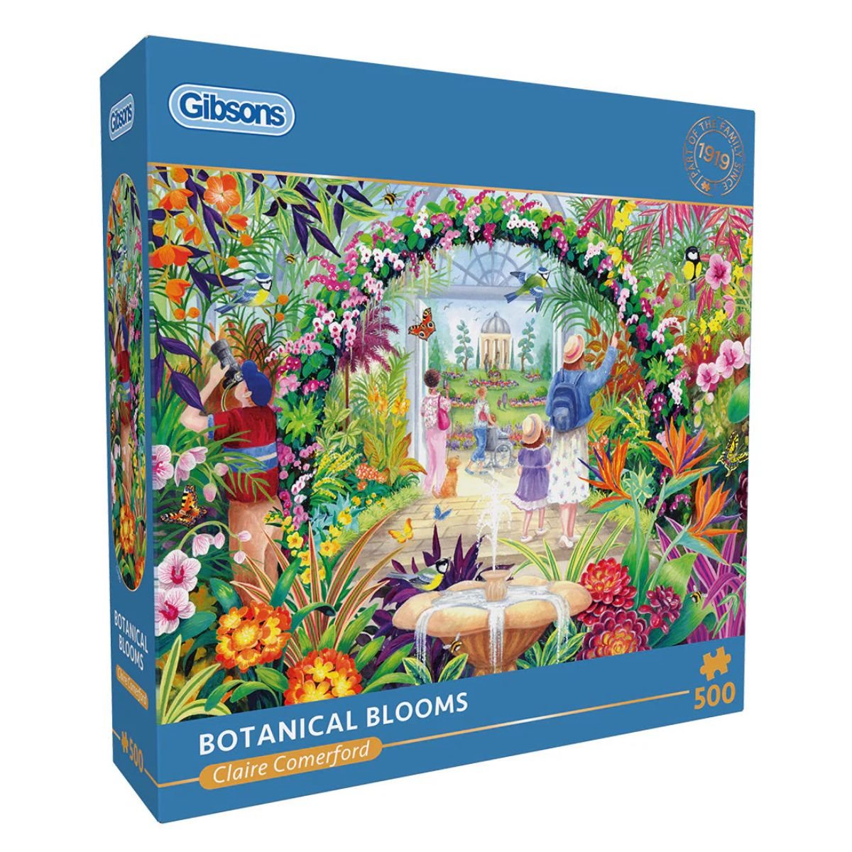 Puzzle - 500 pcs - Botanical Blooms | L.A. Mood Comics and Games