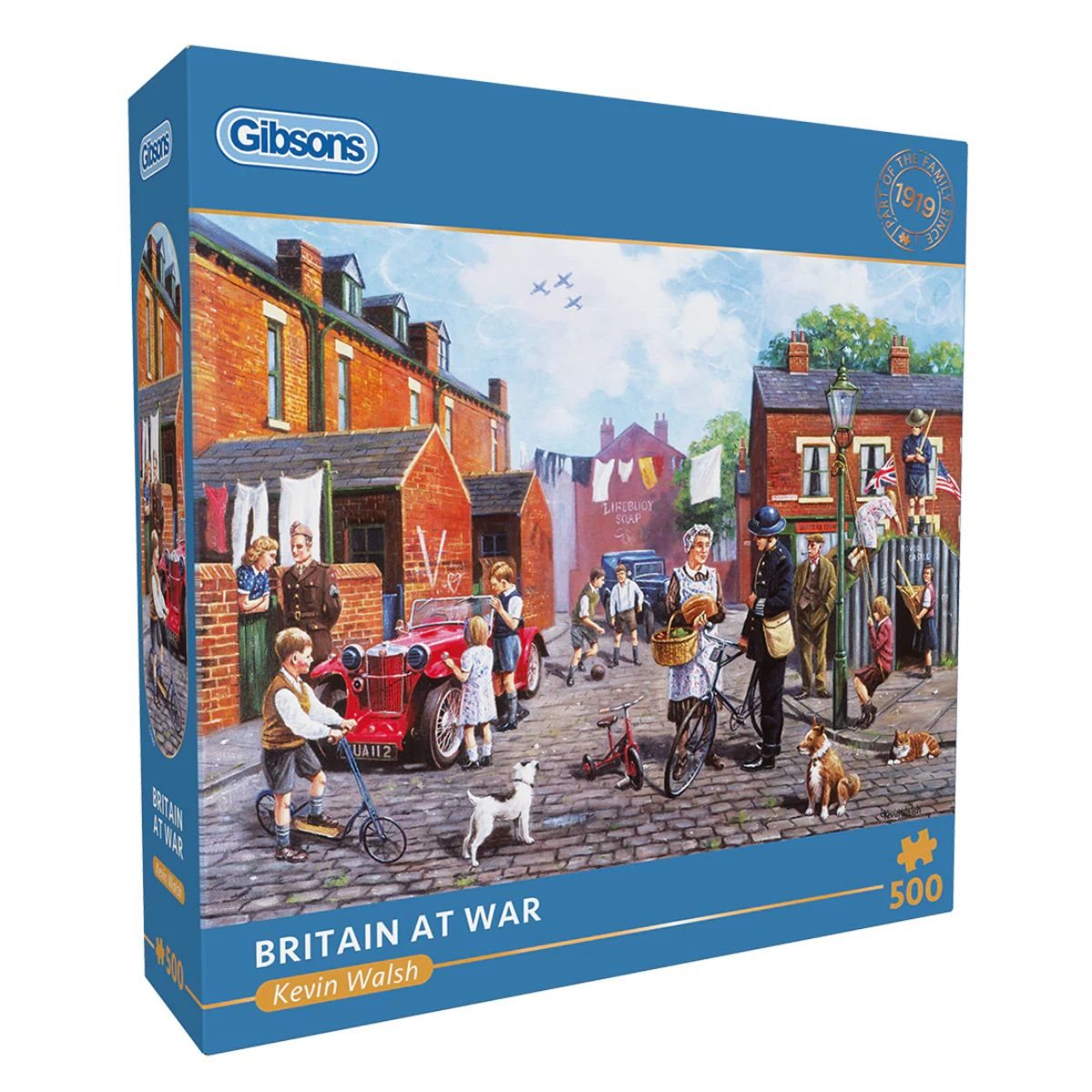 Puzzle - 500 pcs - Britain at War | L.A. Mood Comics and Games