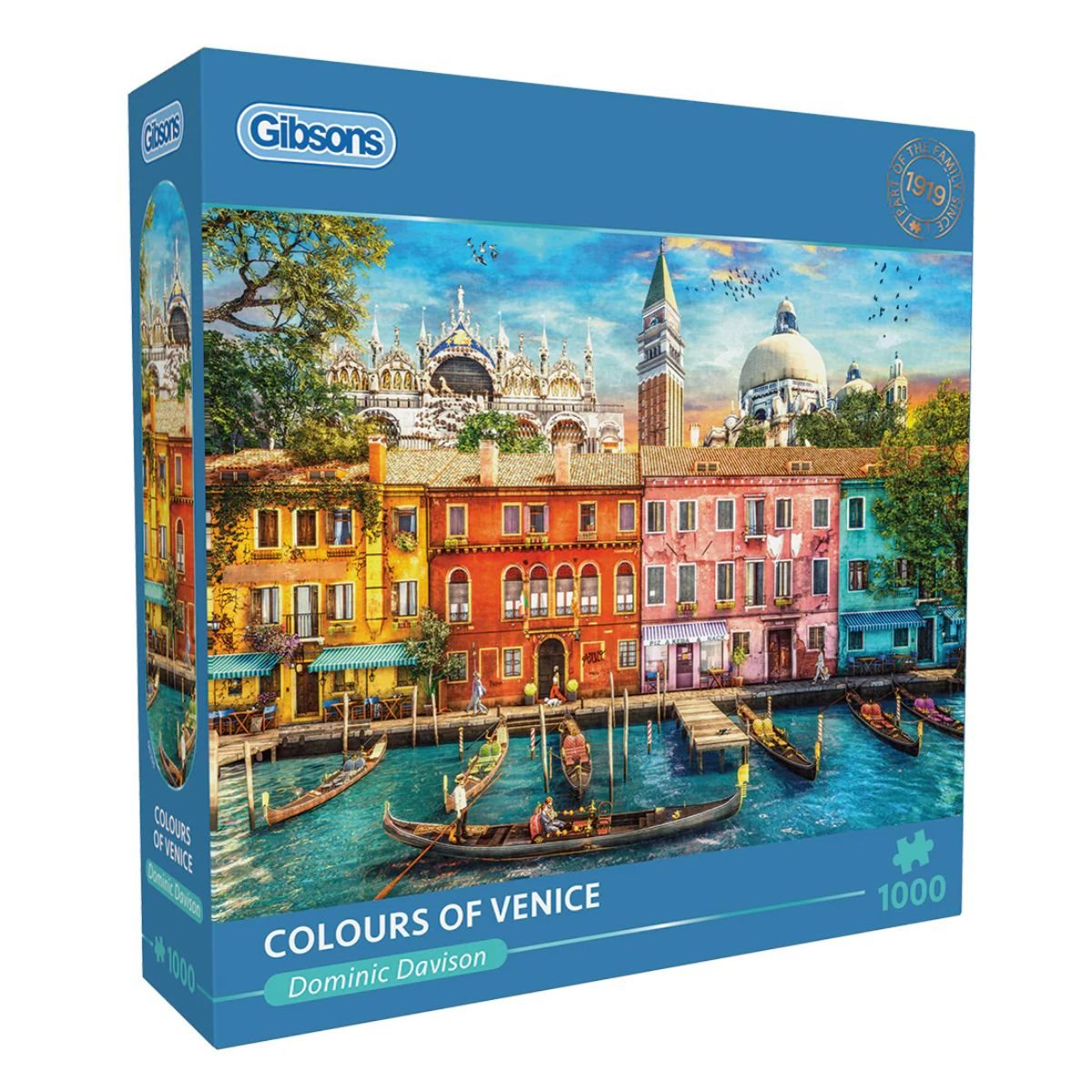 Puzzle 1000pc - Colours Of Venice | L.A. Mood Comics and Games