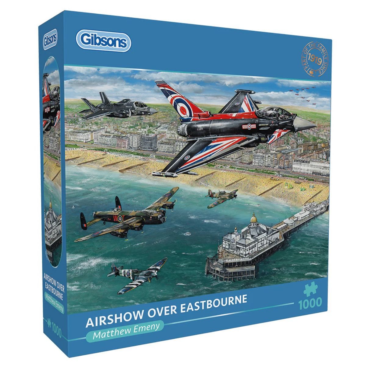 Puzzle 1000pc - Airshow Over Eastbourne | L.A. Mood Comics and Games