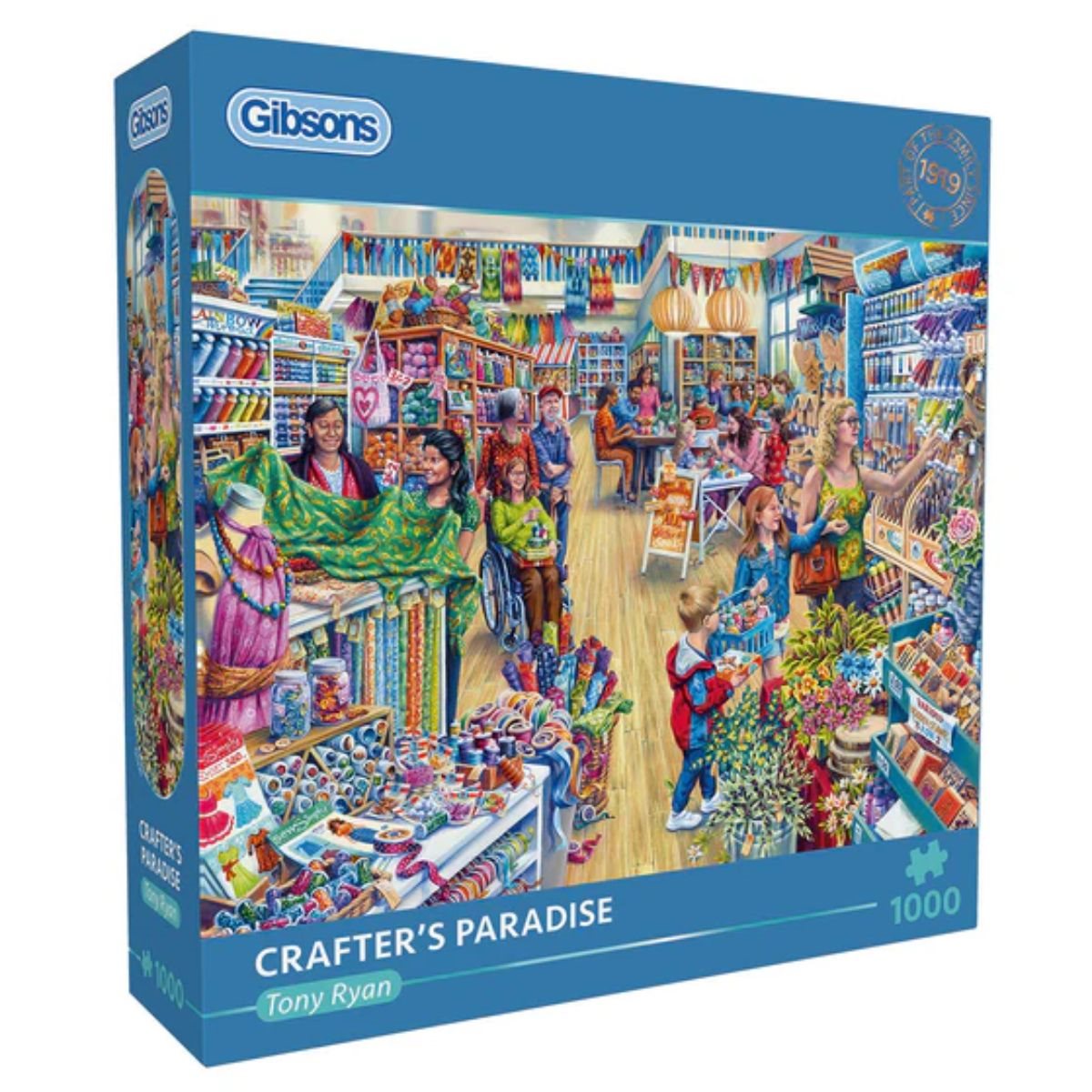 Puzzle 1000pc - Crafter's Paradise | L.A. Mood Comics and Games