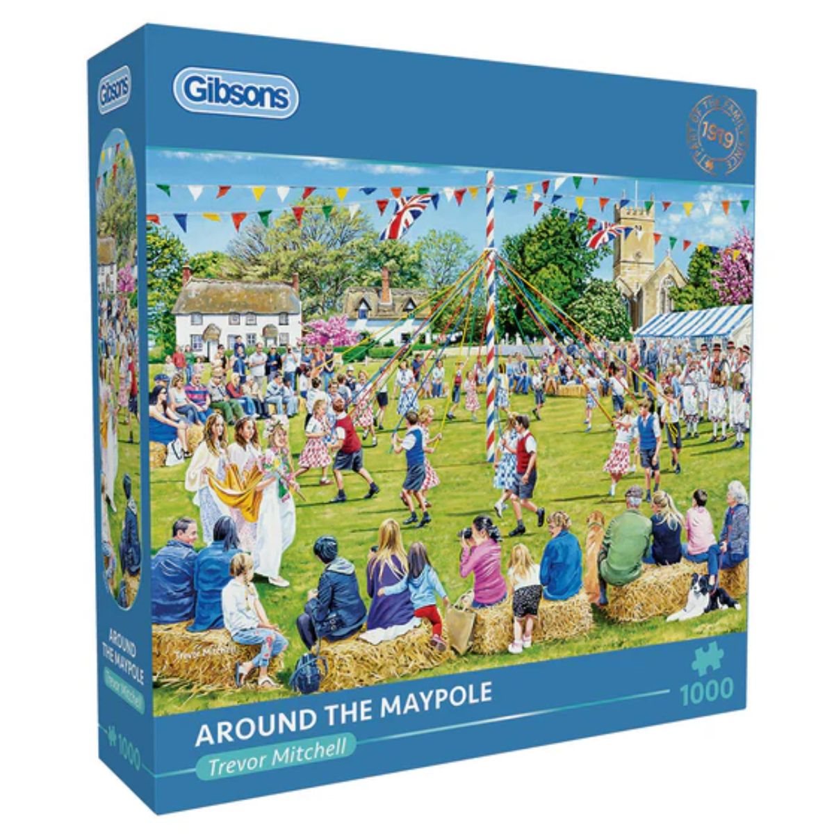 Puzzle 1000pc - Around The Maypole | L.A. Mood Comics and Games