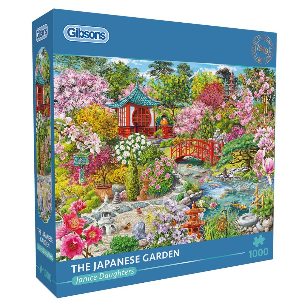 Puzzle 1000pc - The Japanese Garden | L.A. Mood Comics and Games
