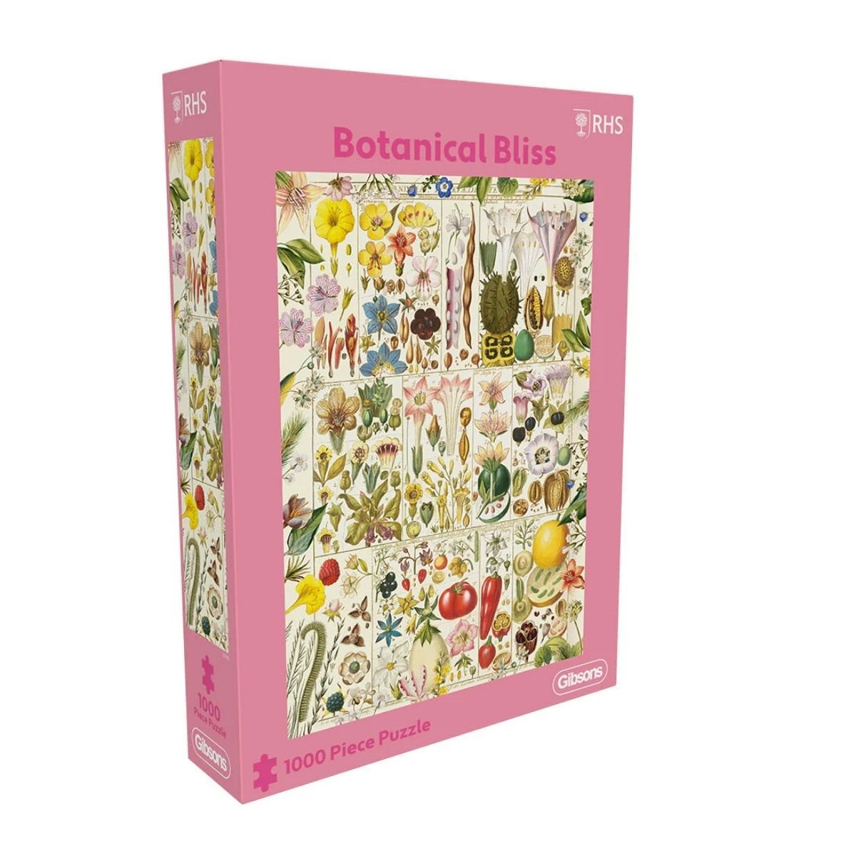 Puzzle 1000pc - Botanical Bliss | L.A. Mood Comics and Games