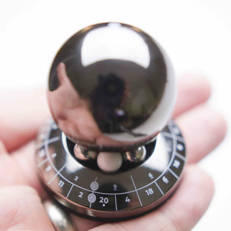 MYTHROLL ARMORY RPG DICE SPINNER V2 Gun Metal D6/D12 | L.A. Mood Comics and Games