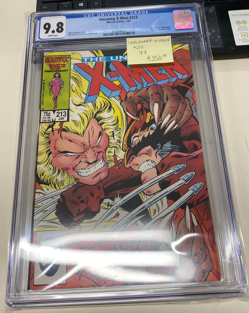 Uncanny deals X-Men 213 CGC 9.2