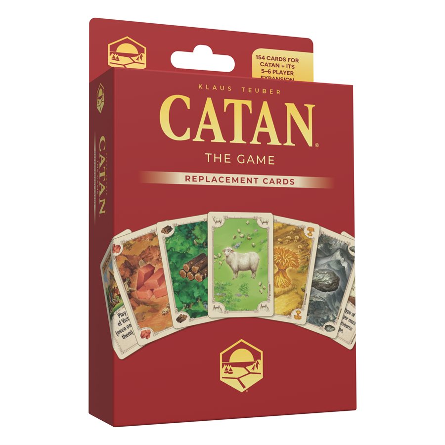 Catan - Base Game Replacement Cards (6th Edition) | L.A. Mood Comics and Games