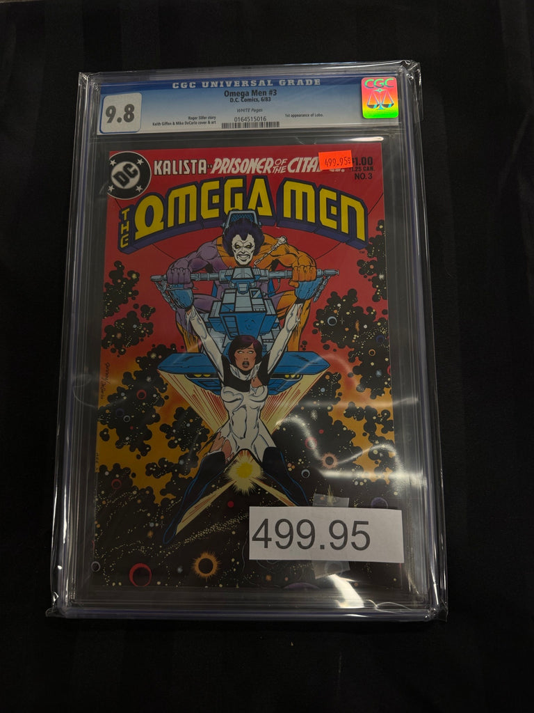 Omega Men #3 1983 CGC 9.8 – L.A. Mood Comics and Games