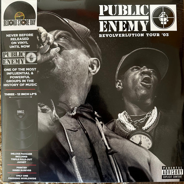 Public Enemy - Revolverlution Tour 2003 (3xLP Vinyl) | L.A. Mood Comics and Games
