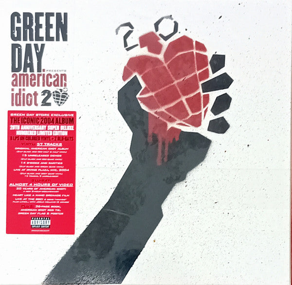 Green Day - American Idiot (20th Ann. 8xLP/2xBlu-Ray Box Set) | L.A. Mood Comics and Games
