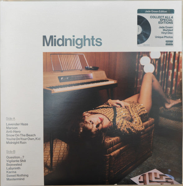 Taylor Swift - Midnights (Jade Green Vinyl) | L.A. Mood Comics and Games