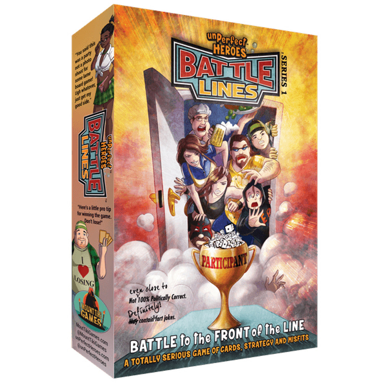 Unperfect Heroes - Battle Lines | L.A. Mood Comics and Games