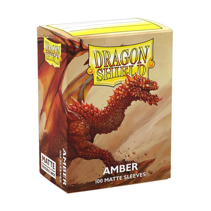 DRAGON SHIELD MATTE AMBER ORANGE 100ct | L.A. Mood Comics and Games