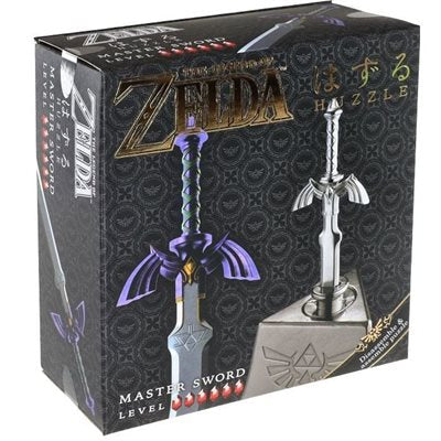 Hanayama Brain Teaser Puzzle: The Legend Of Zelda - Master Sword (Level 6) | L.A. Mood Comics and Games