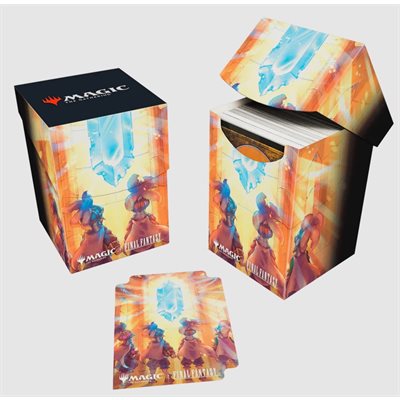 Deck Box: Magic: The Gathering - Final Fantasy: The Crystal’s Chosen (100 ct) | L.A. Mood Comics and Games