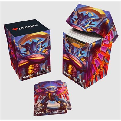 Deck Box: Magic: The Gathering - Final Fantasy: Summon: Bahamut (100 ct) | L.A. Mood Comics and Games