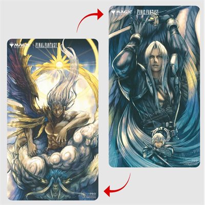 UP PLAYMAT MTG FINAL FANTASY - DOUBLE SIDED SEPHEROTH | L.A. Mood Comics and Games