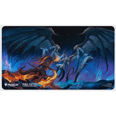 Playmat: Holofoil: Magic: The Gathering - Final Fantasy: Bahamut and Ifrit | L.A. Mood Comics and Games
