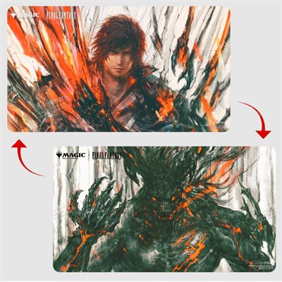 UP PLAYMAT MTG FINAL FANTASY - CLIVE DOUBLE SIDED | L.A. Mood Comics and Games