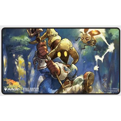 Playmat: Stitched (Black): Magic: The Gathering - Final Fantasy: Vivi Ornitier | L.A. Mood Comics and Games