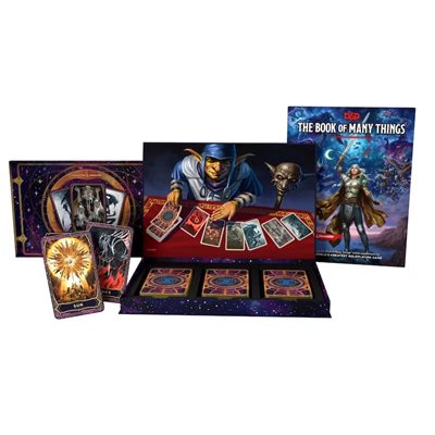 Dungeons & Dragons: The Deck Of Many Things w/ Book | L.A. Mood Comics and Games
