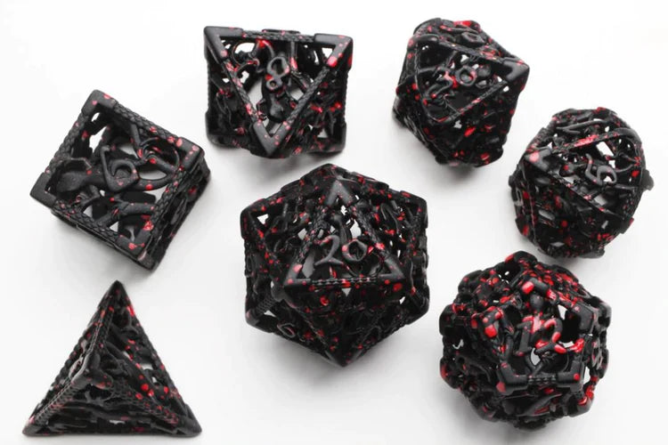 DIE OF NEWT - BLACK DICE SET | L.A. Mood Comics and Games