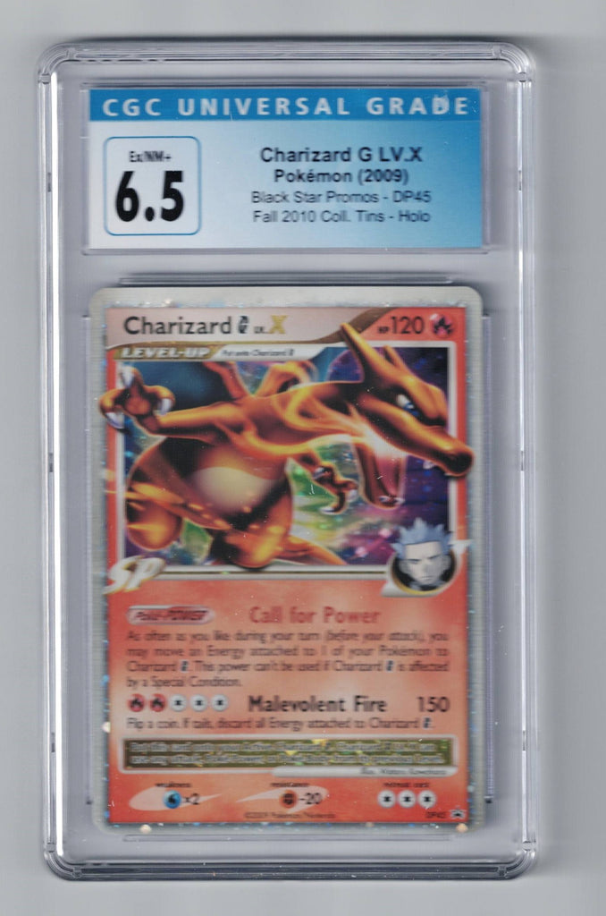 Charizard G Lv X DP45 CGC 6.5 – L.A. Mood Comics and Games