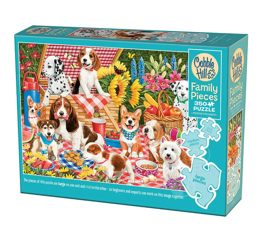 Puzzle 350 Picnic Party | L.A. Mood Comics and Games