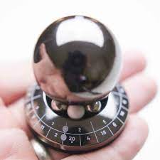 RPG DICE D20 SPINNER 2.0 Gun Metal | L.A. Mood Comics and Games