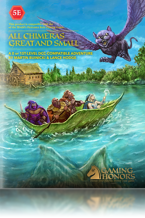All Chimeras Great And Small (5e) | L.A. Mood Comics and Games